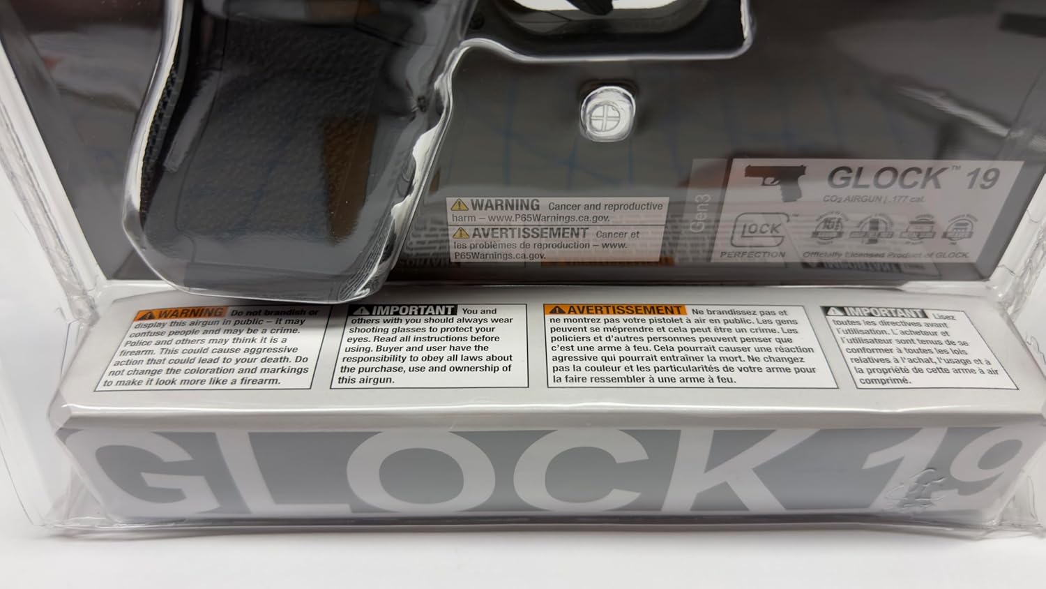 Umarex Glock 19 Gen3 .177 Caliber BB Gun Air Pistol